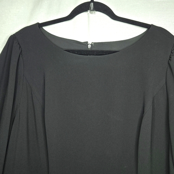 Talbots Black Dress. 16W - Picture 5 of 15
